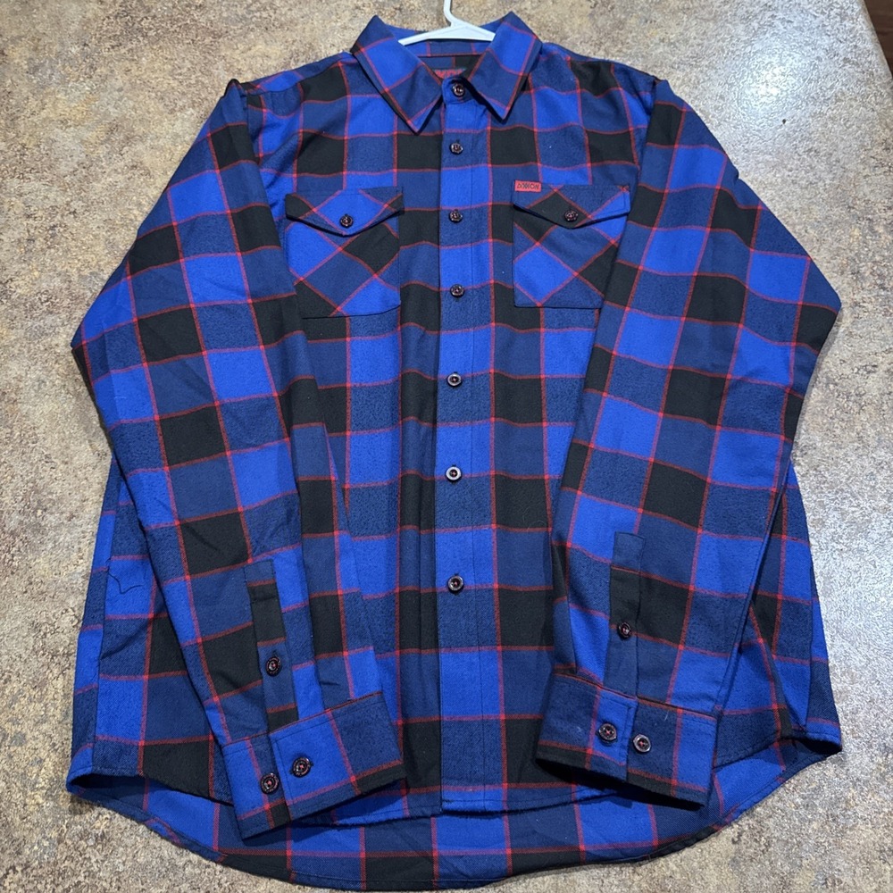 Dixxon Flannel Shirt Mens XLT VOORHEES Friday the 13th Horror Pre Pleat Jason